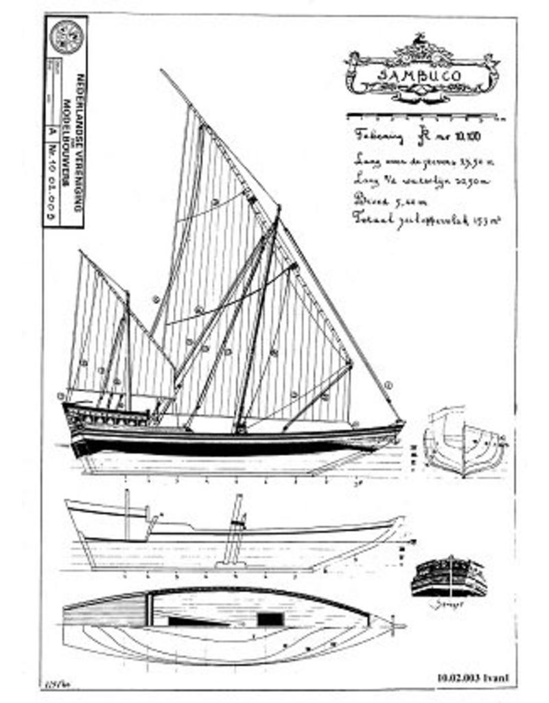 MBT Arabic sambuco - Construction Drawing Scale 1 : 110 (10.02.003)