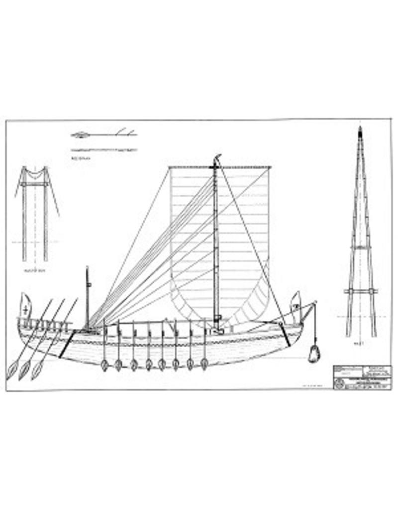 MBT 10.02.007 Ägyptisches Frachtschiff (ca. 2500 v. Chr.)