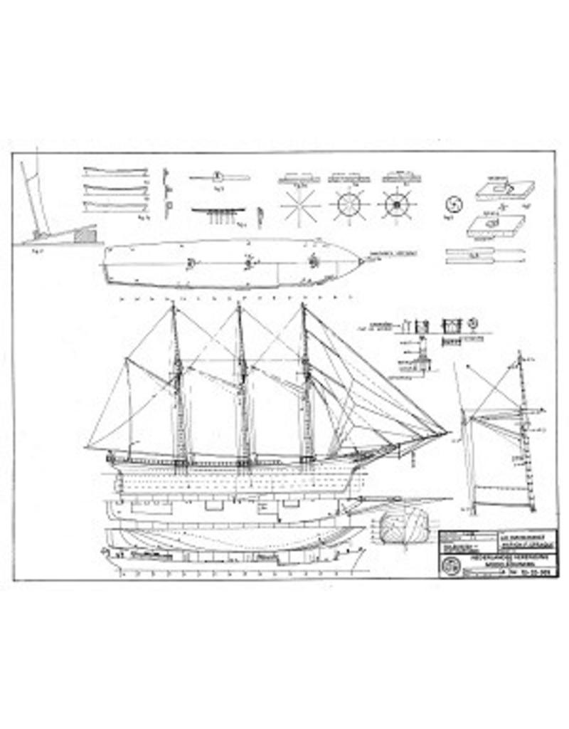 MBT 10.02.009 Amerikaanse kustschoener "Marion F. Spraque" (1889)