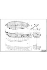 MBT Zuiderzee botter - Construction Drawing Scale 1 : 20 (10.03.003)