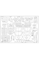 MBT Zuiderzee botter - Construction Drawing Scale 1 : 20 (10.03.003)