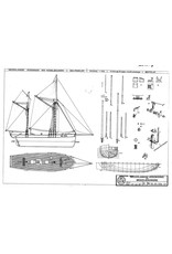 NVM 10.03.004 englischen Segel Trawler (aus dem 19. Jahrhundert)