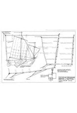 MBT Heistse barge (until end of 19th century) - Construction Drawing Scale 1 : 200 (10.03.006)