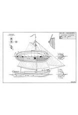 MBT Iron blazer "Amsteldiep" (1885) - Construction Drawing Scale 1 : 75 (10.03.009)