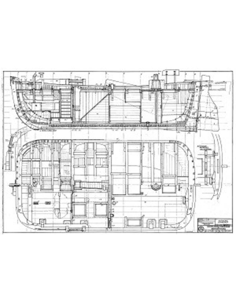 MBT Katwijk bomschuit - Construction Drawing Scale 1 : 20 (10.03.011)