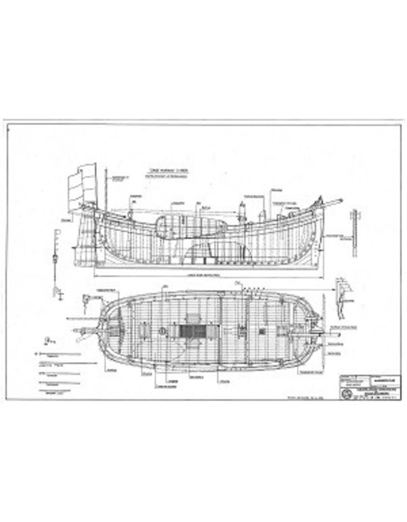 MBT 10.03.012B gaffelvisschuit "Jonge Marinus"