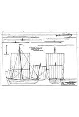 MBT Egmonder pinck (17th century) - Construction Drawing Scale 1 : 20 (10.03.015)