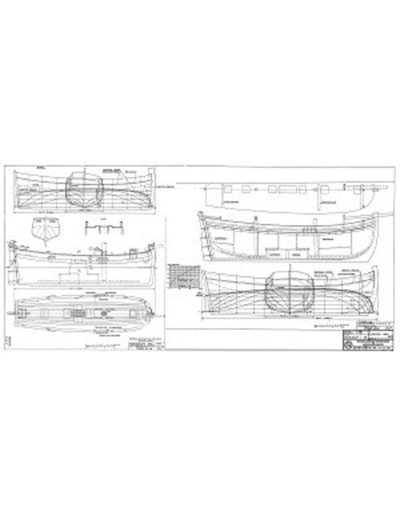 MBT Sloops (1800/1820) - Construction Drawing Scale 1 : 44 (10.03.031)