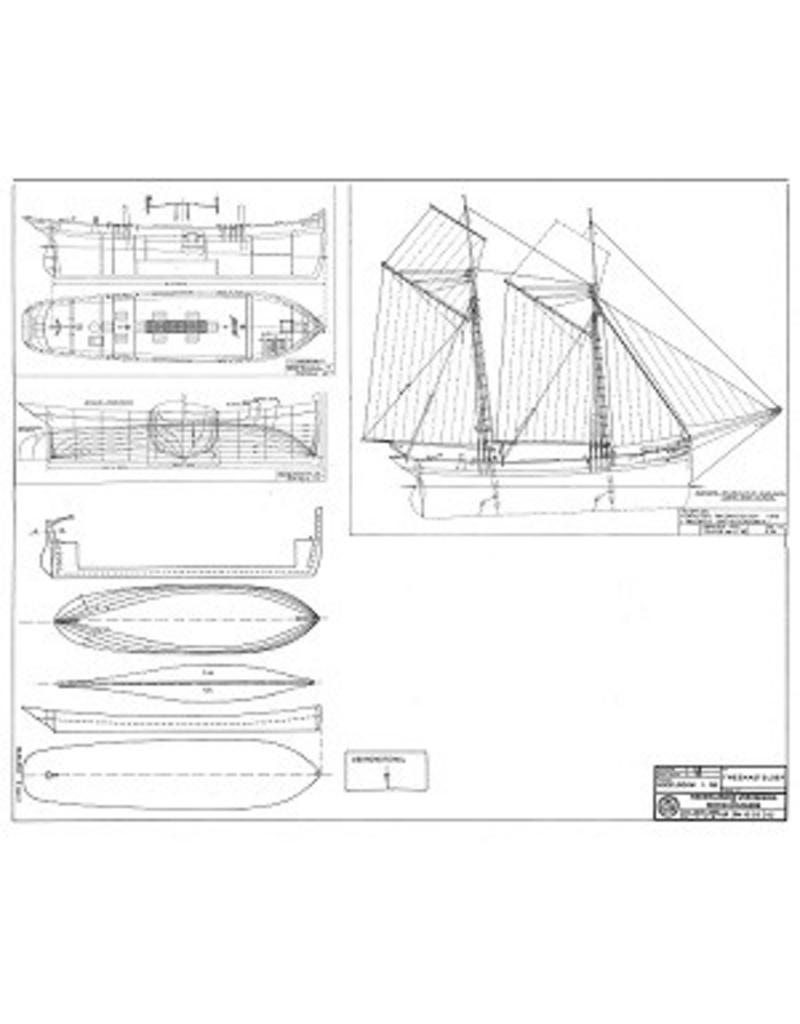 MBT 10.03.032 tweemast sloep