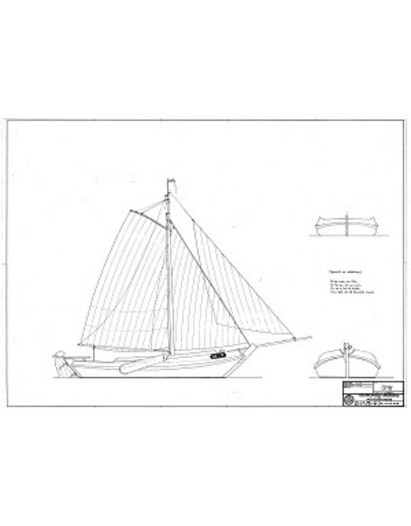MBT 10.03.033 schokker "UK 112" (eind 19e eeuw)