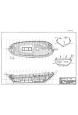 MBT Schokker "UK 112" (late 19th century) - Construction Drawing Scale 1 : 40 (10.03.033)
