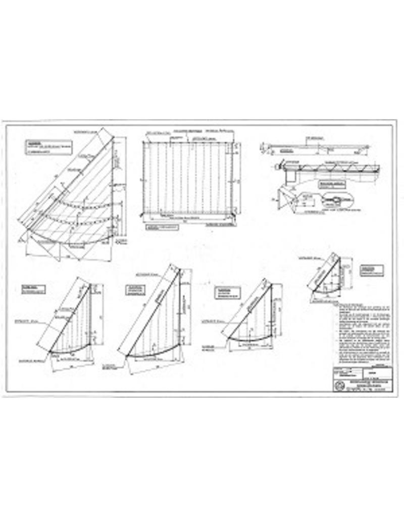 MBT Fishing Hooker "Dammes Erve" - Construction Drawing Scale 1 : 48 (10.03.039)