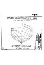MBT 10.04.004 stalen loodsschoener "Nr. 6" voor het 3e district (1921)
