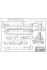 MBT Hoogeveen praam (1905) - Construction Drawing Scale 1 : 50 (10.05.001)