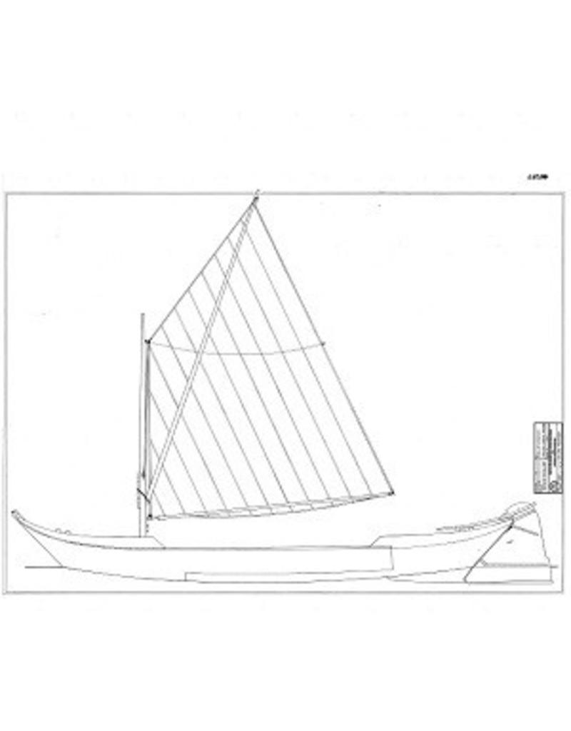 MBT Roelofarendsveen pram (late 19th century) - Construction Drawing Scale 1 : 10 (10.05.004)