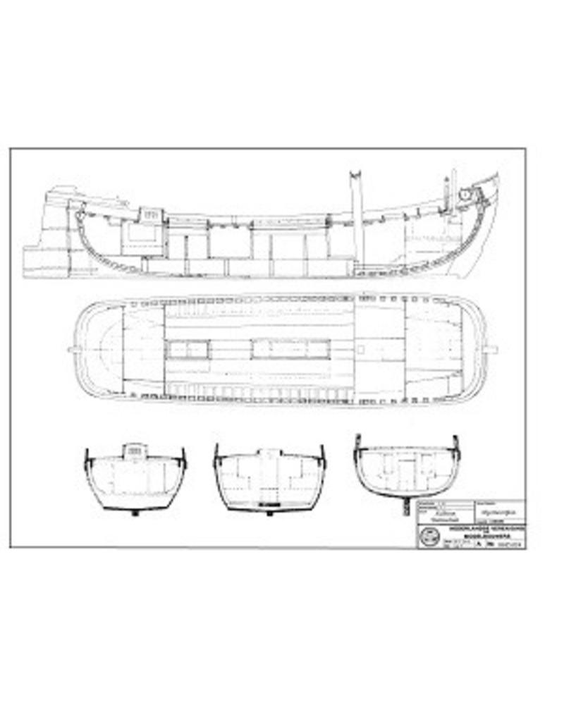 MBT Stone Barge - Construction Drawing Scale 1 : 25 (10.05.024)