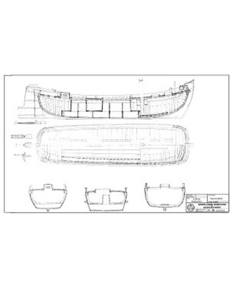 MBT Stone Barge - Construction Drawing Scale 1 : 25 (10.05.024)
