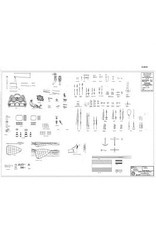 MBT Utrecht State Yacht (1746) - Construction drawing Scale 1:50 (10.06.015)