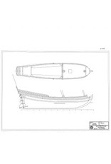 MBT Speeljacht volgens Nicolaas Witsen (1671) - Bouwtekening Schaal 1 : 25 (10.06.017)