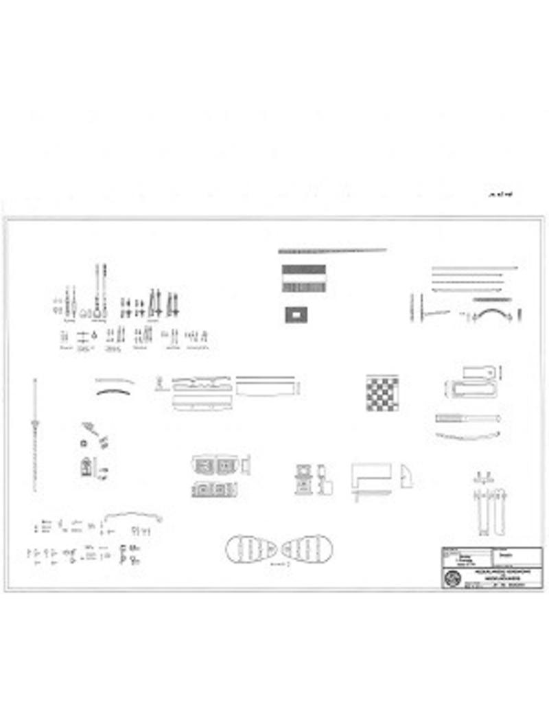 MBT Boeier "'t Fortuin" (1779) - Construction Drawing Scale 1 : 33 (10.06.018)
