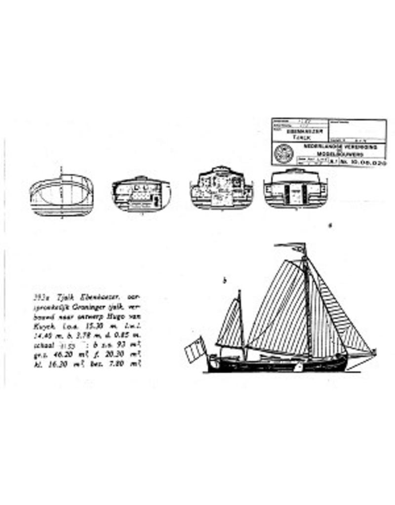 MBT 10.06.020 Groninger Tjalk „Ebenhaezer“ (zum Yacht umgebaut)