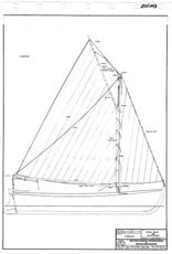 MBT Sailing sloop with centreboard - Building drawing Scale 1 : 20 (10.07.003)