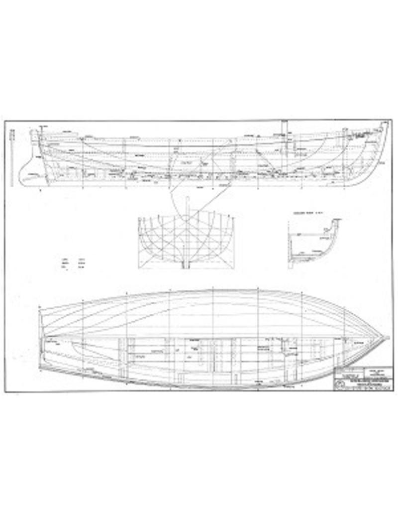 NVM 10.07.003 sailing sloop with middle sword