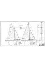 MBT Model Sailing Yacht - Construction Drawing Scale 1 : 20 (10.08.001)