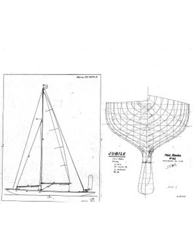 NVM 10.08.002 Rennyacht "Jubilé" - Belgian National Class (Mitte des 20. Jahrhunderts)