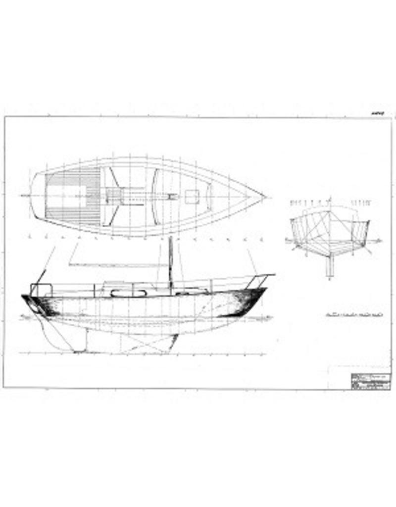 MBT Sailing yacht "Bollestâl" (Seahawk type) - Construction Drawing Scale 1 : 10 (10.08.017)