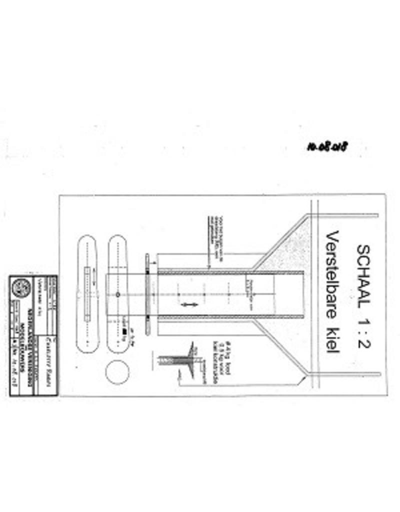 MBT Topsail schooner "Charlotte Rhodes" (1904) - Construction Drawing Scale 1 : 25 (10.08.018)