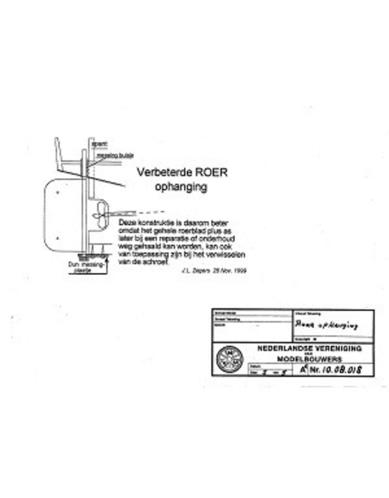 MBT Topsail schooner "Charlotte Rhodes" (1904) - Construction Drawing Scale 1 : 25 (10.08.018)