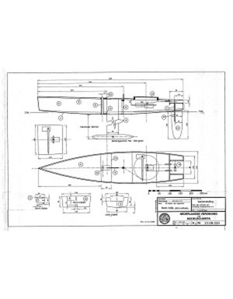 MBT 10.08.020 Basic Jolle; R/C zeilboot voor beginners