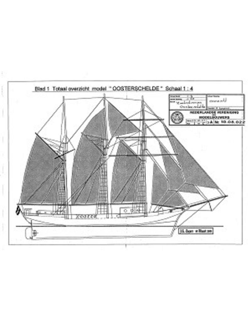 NVM 10.08.022 3-Mast-Toppsegelschoner "Oosterschelde" (1918)