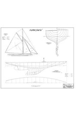 MBT Zeiljacht Karla - Bouwtekening Schaal 1 : 5 (10.08.025)