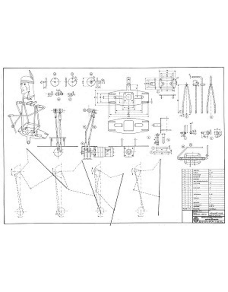 NVM 10.09.004 indiaanse kano (met R/C Indiaan)