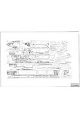 MBT Passenger ship MS "Willem Ruys"; (1939/1947) - Kon.Rott.Lloyd - Construction drawing Scale 1 : 200 (10.10.002)