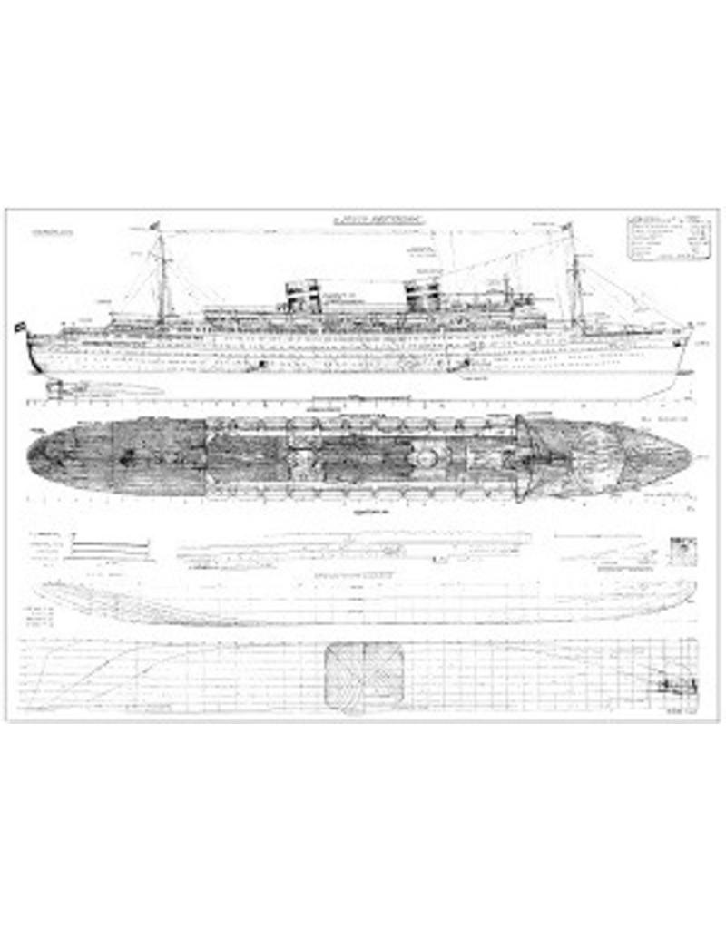 MBT 10.10.004 passagiersschip ss "Nieuw Amsterdam" (1938) - HAL
