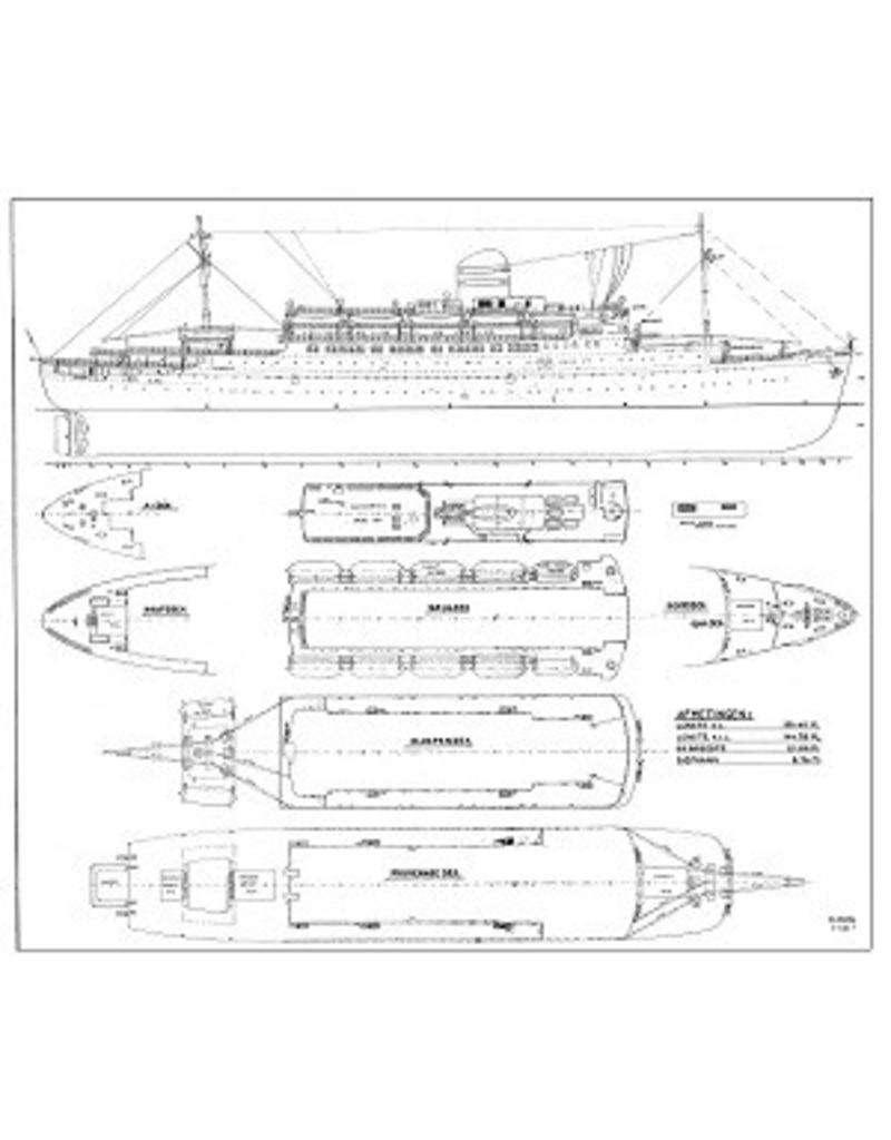 MBT 10.10.006 Passagiersschiff ss "Rijndam" (1951) - HAL