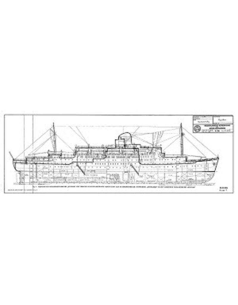 MBT 10.10.006 passagiersschip ss "Rijndam" (1951) - HAL