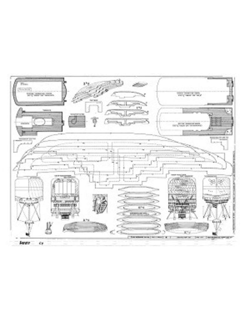 MBT Cargo-passenger ship ss "Westerdam" (1946) - HAL - Construction Drawing Scale 1 : 200 (10.10.009)
