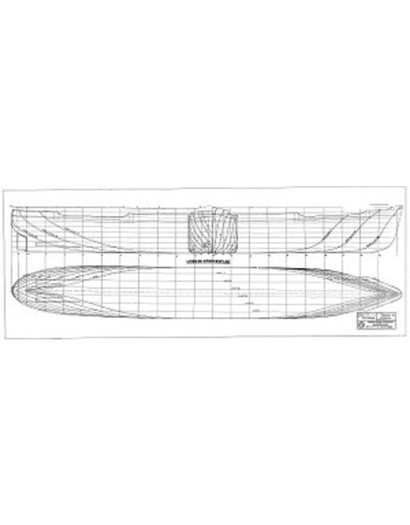 MBT Cargo-pass. ship ds ms Westerdam (1939/1946) - HAL - Construction Drawing Scale 1 : 200 (10.10.009/A)