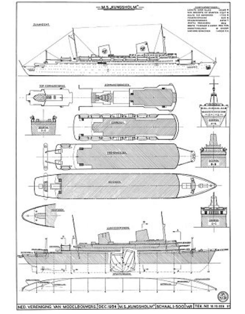 MBT 10.10.029 Passagierschiff MS „Kungsholm“ (1954) – SEAC