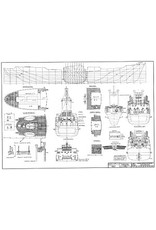 MBT Cargo ship MS "Vrijburgh" (1935) - Wm.H. Müller - Construction drawing Scale 1:100 (10.10.032)