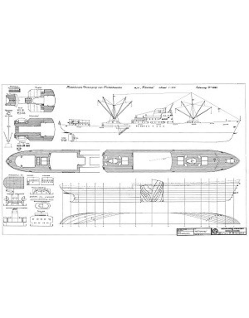 NVM 10.10.043 kühlen Schiff mv "Horncap" (1955) - Horn Linie