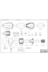 MBT Tanker SS "Esso Nederland" (1956) - Esso - Construction plan Scale 1:250 (10.10.046)