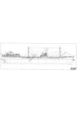 MBT Tanker ss "Kosicia" (1957) - Shell - Construction Drawing Scale 1 : 100 (10.10.060)