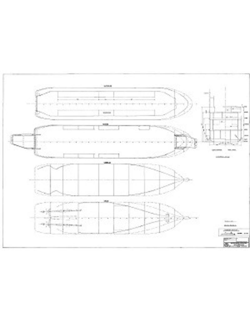 MBT Ferry ms "Grand Manan V" (1990) - Coastal Transport Ltd. - Construction Drawing Scale 1 : 100 (10.10.070)