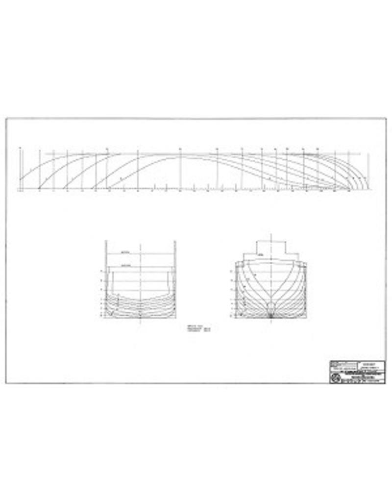 MBT Ferry ms "Grand Manan V" (1990) - Coastal Transport Ltd. - Construction Drawing Scale 1 : 100 (10.10.070)