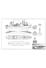 MBT Cargo ship ms "Agadir" - Construction Drawing Scale 1 : 500 (10.10.075)